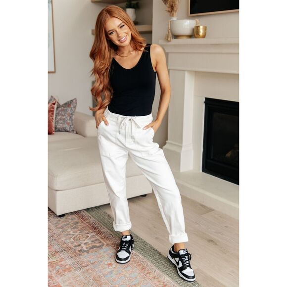 NEW Judy Blue Charlene High Rise Jogger Sz 9/29 Ercu - Picture 1 of 10